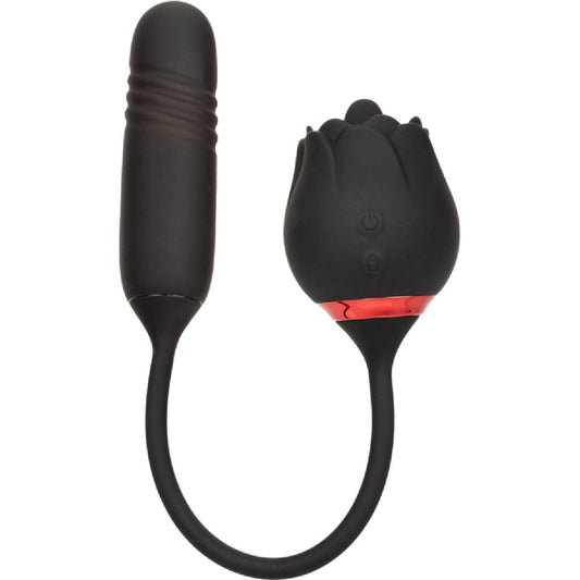 CalExotics – French Kiss™ Elite Romeo | Flickering Teaser & Thrusting Bullet Massager