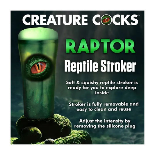 Creature Cocks - Raptor Reptile Stroker | Masturbator