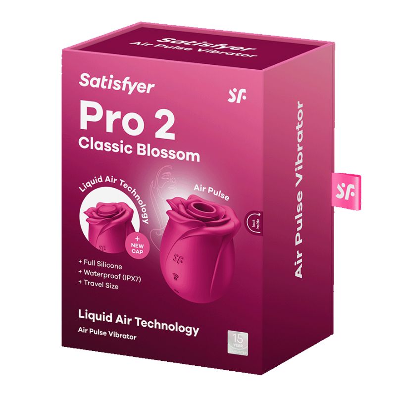 Satisfyer - Pro 2 Classic Blossom | Rose Air Pulse Vibrator