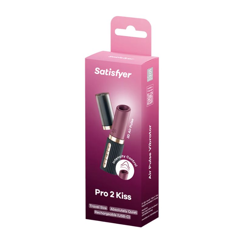 Satisfyer - Pro 2 Kiss | Discreet Air Pulse Vibrator