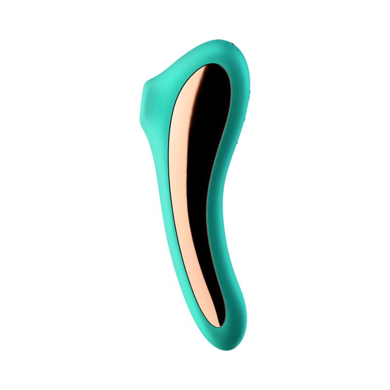 Satisfyer – Dual Kiss Green | Double-Sided Air-Pulse Vibrator