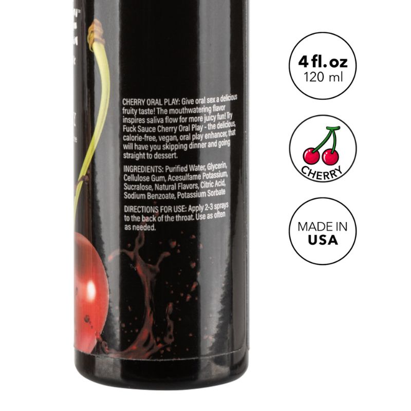 CalExotics - F**k Sauce Calorie-Free Oral Sex Spray | Assorted Flavours