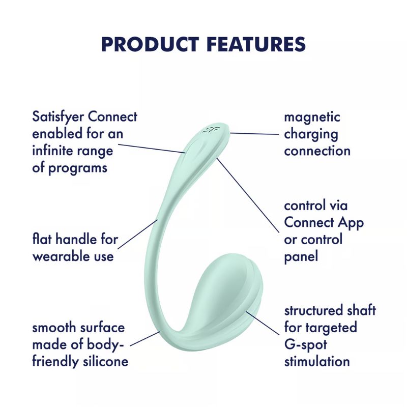 Satisfyer - Smooth Petal | Connect App Wearable Vibrator