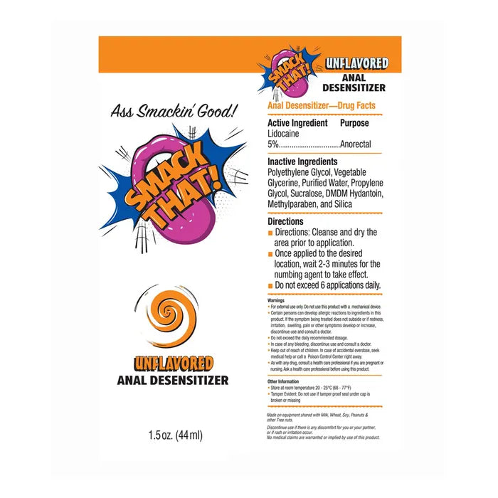 Little Genie - Smack That! Anal Desensitiser | Unflavoured 44mL