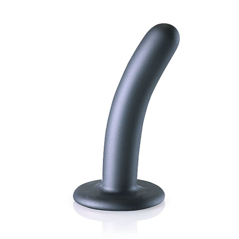 Ouch! - 5 Inch Smooth Silicone G-Spot Dildo | Metallic Range
