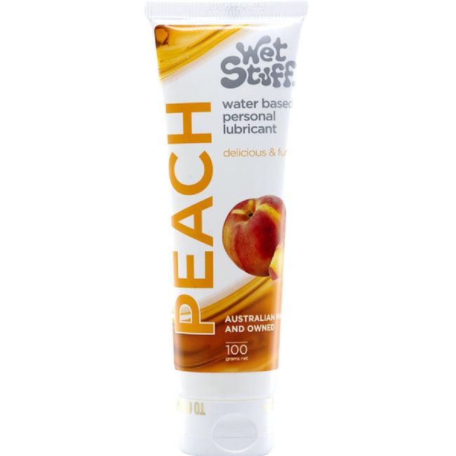 Wet Stuff - Peach 100g | Water-Based Lubricant