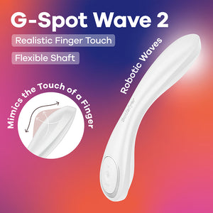 Satisfyer - G-Spot Wave 2 | Realistic Finger Touch Vibrator