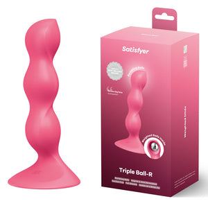 Satisfyer - Triple Ball-R | 18cm Beaded & Weighted Dildo