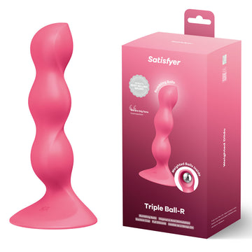 Satisfyer - Triple Ball-R | 18cm Beaded & Weighted Dildo