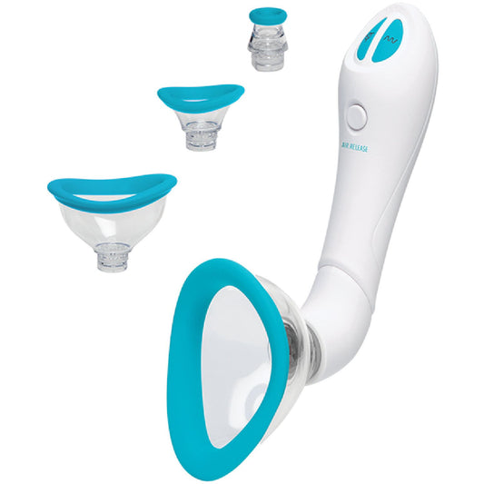 Doc Johnson - Bloom Intimate Body Pump | 4-in-1 Interchangeable Female Pump Set