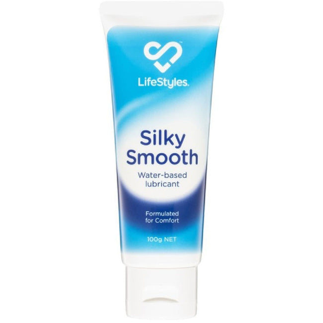 LifeStyles – Silky Smooth Lubricant 100g | Water-Based Lubricant