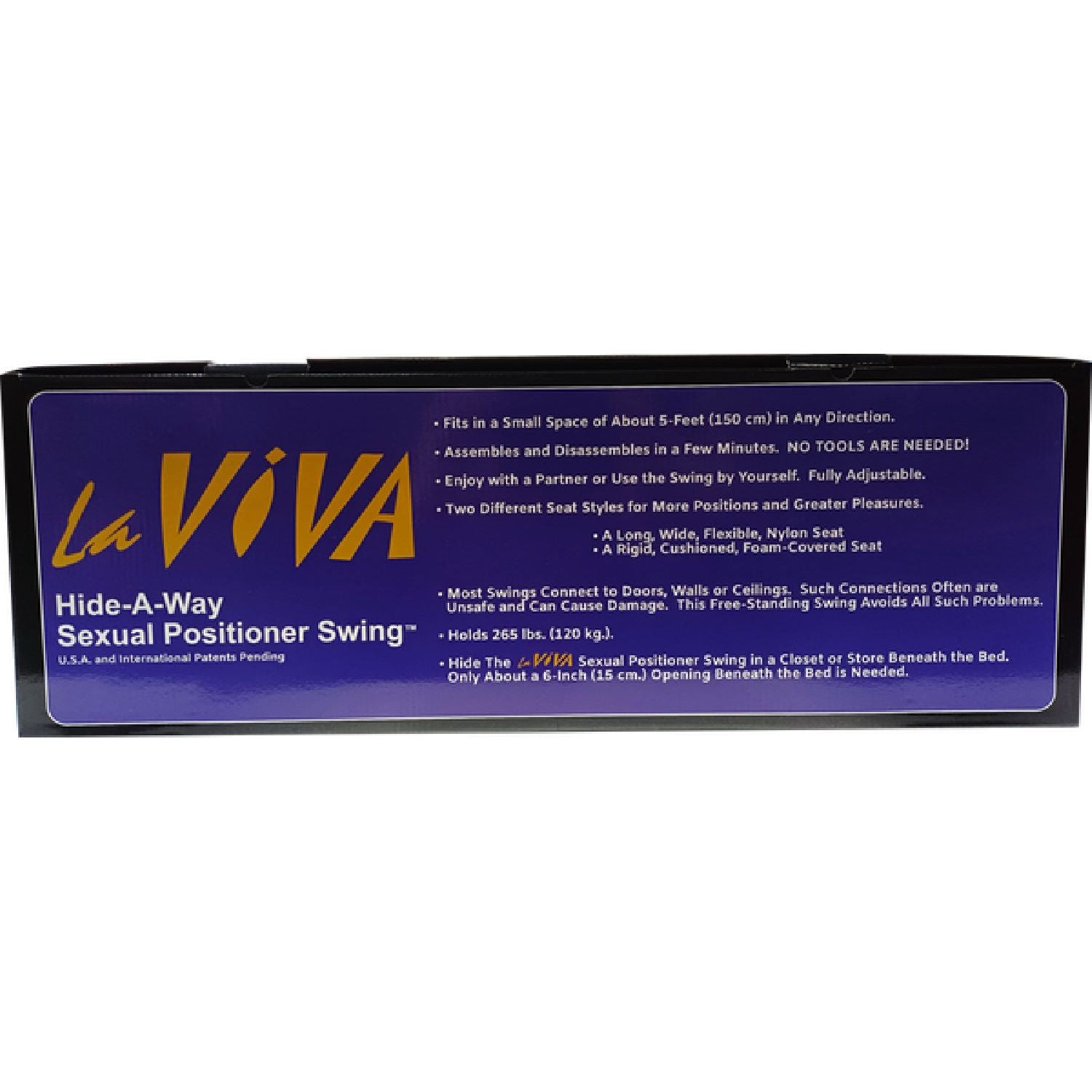 LaViva – Hide-A-Way Sexual Positioner Swing | Free Standing Sex Swing
