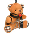 Master Series - Gagged Teddy Bear Keychain | Novelty Keychain