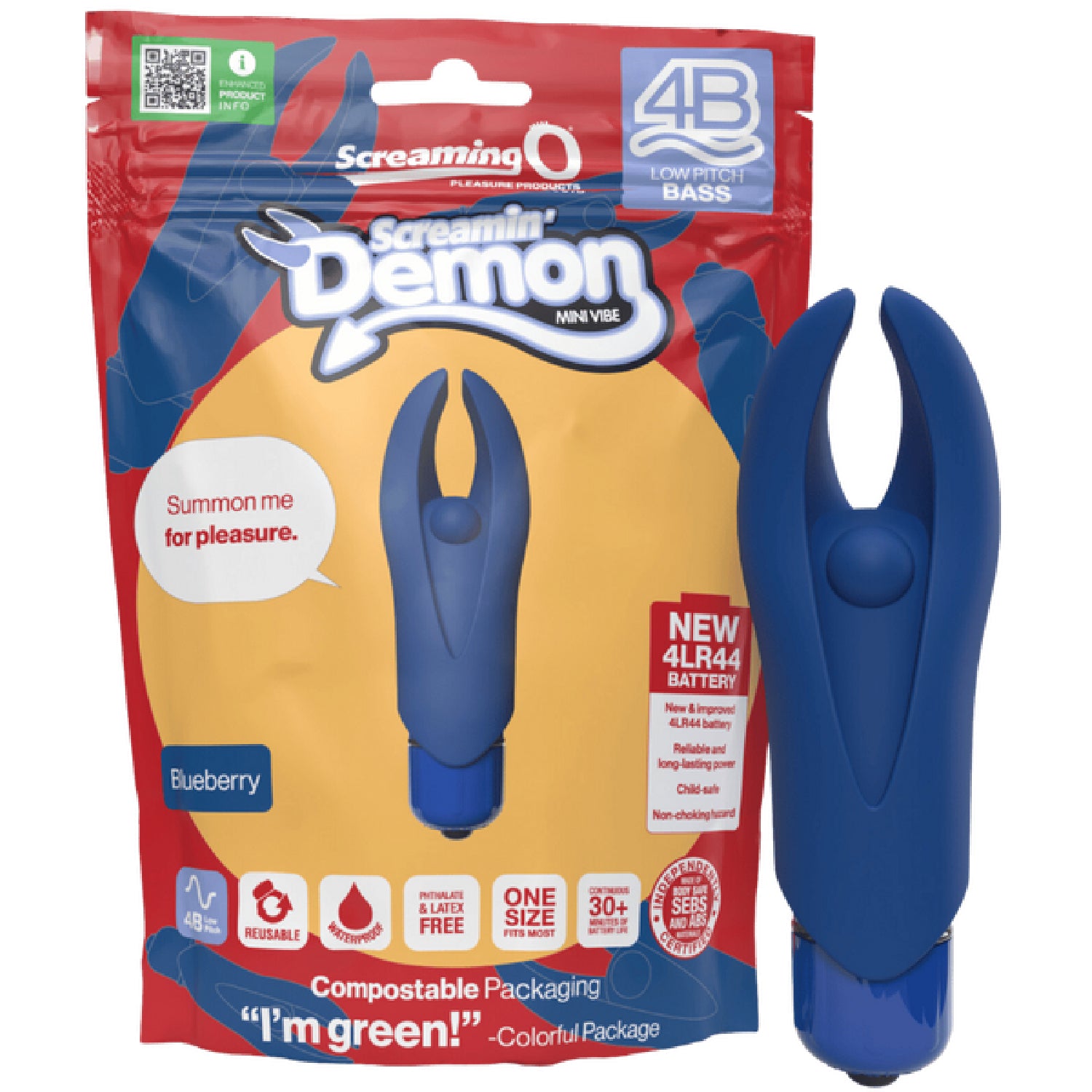 Screaming O - Screamin Demon 4B Low Pitch Bass | Mini Vibe