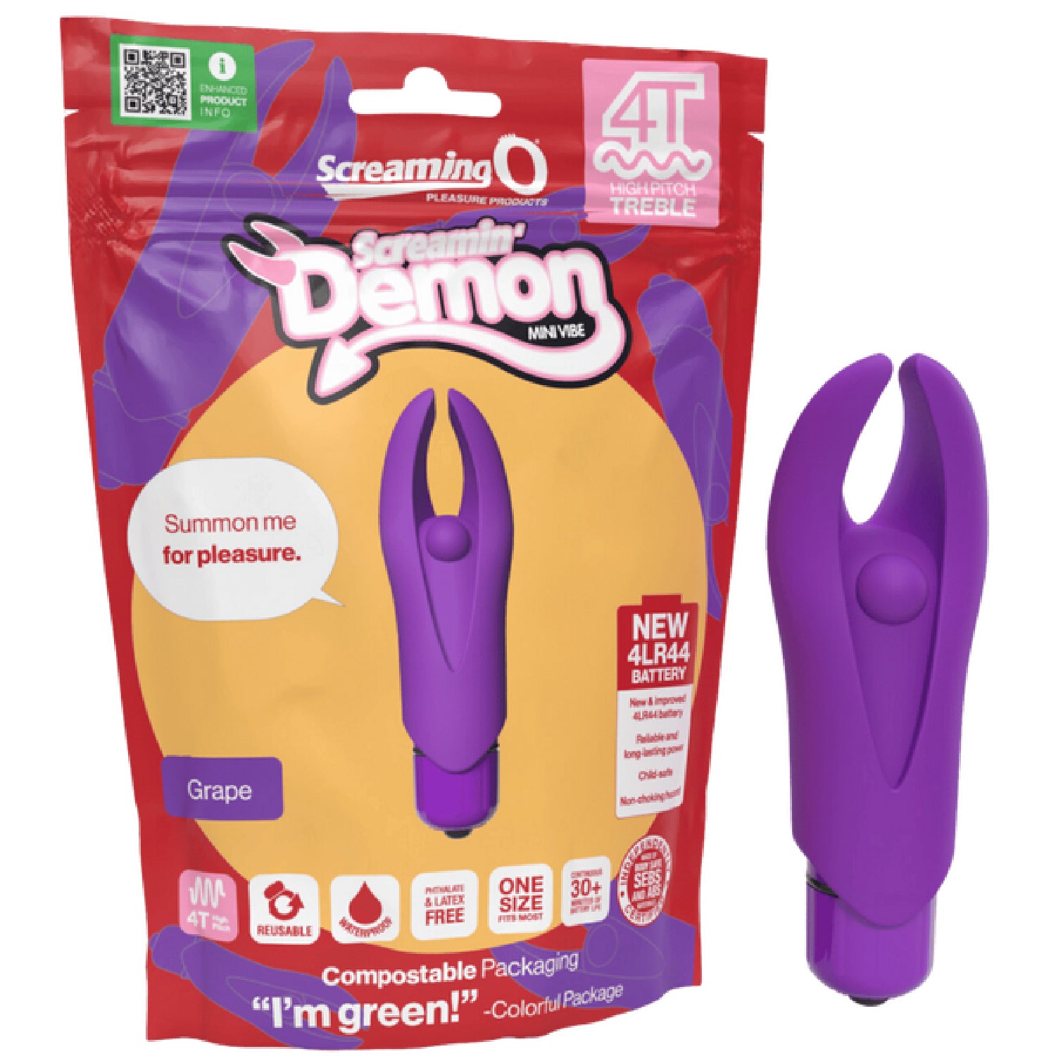 Screaming O - Screamin Demon 4T High Pitch Treble | Mini Vibe