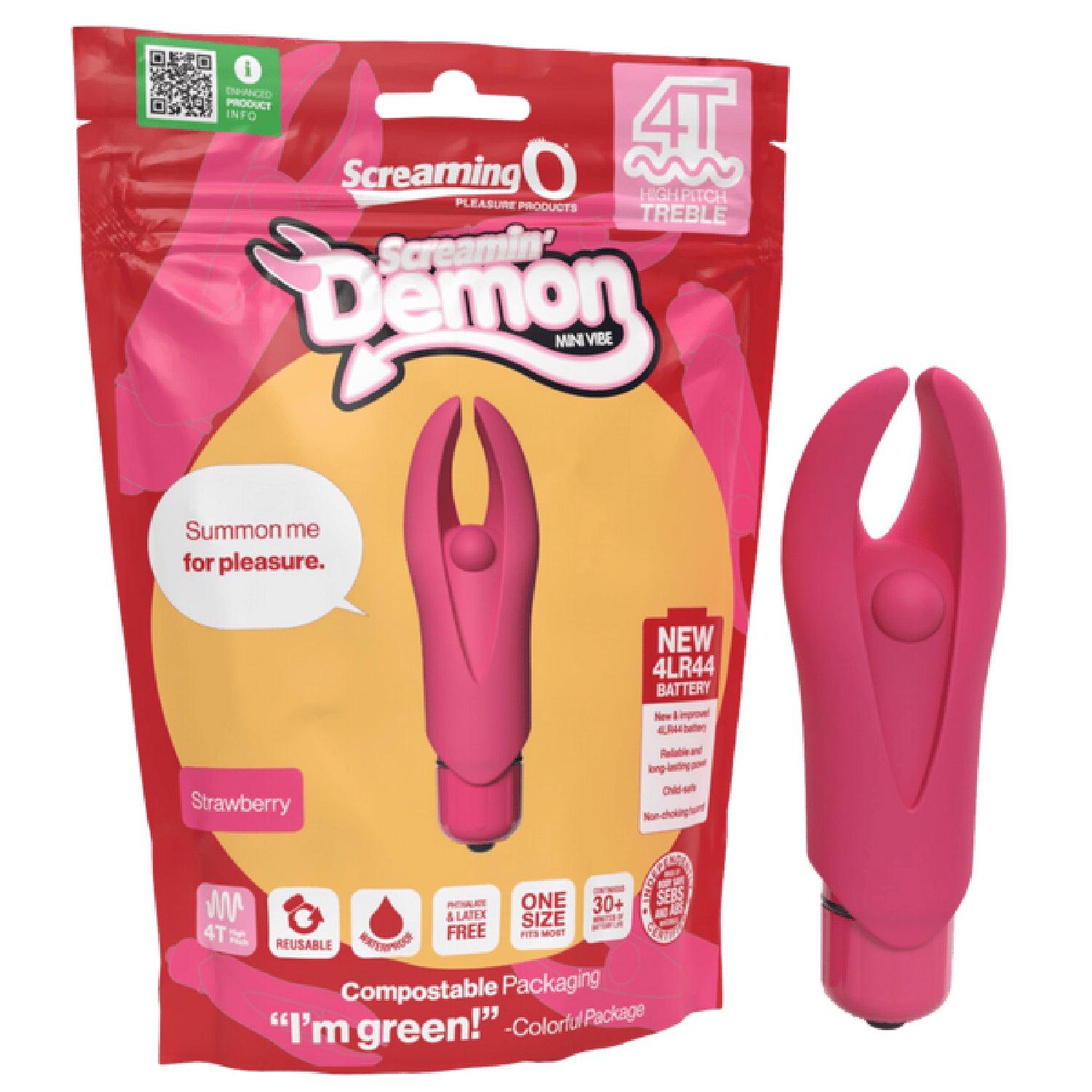 Screaming O - Screamin Demon 4T High Pitch Treble | Mini Vibe