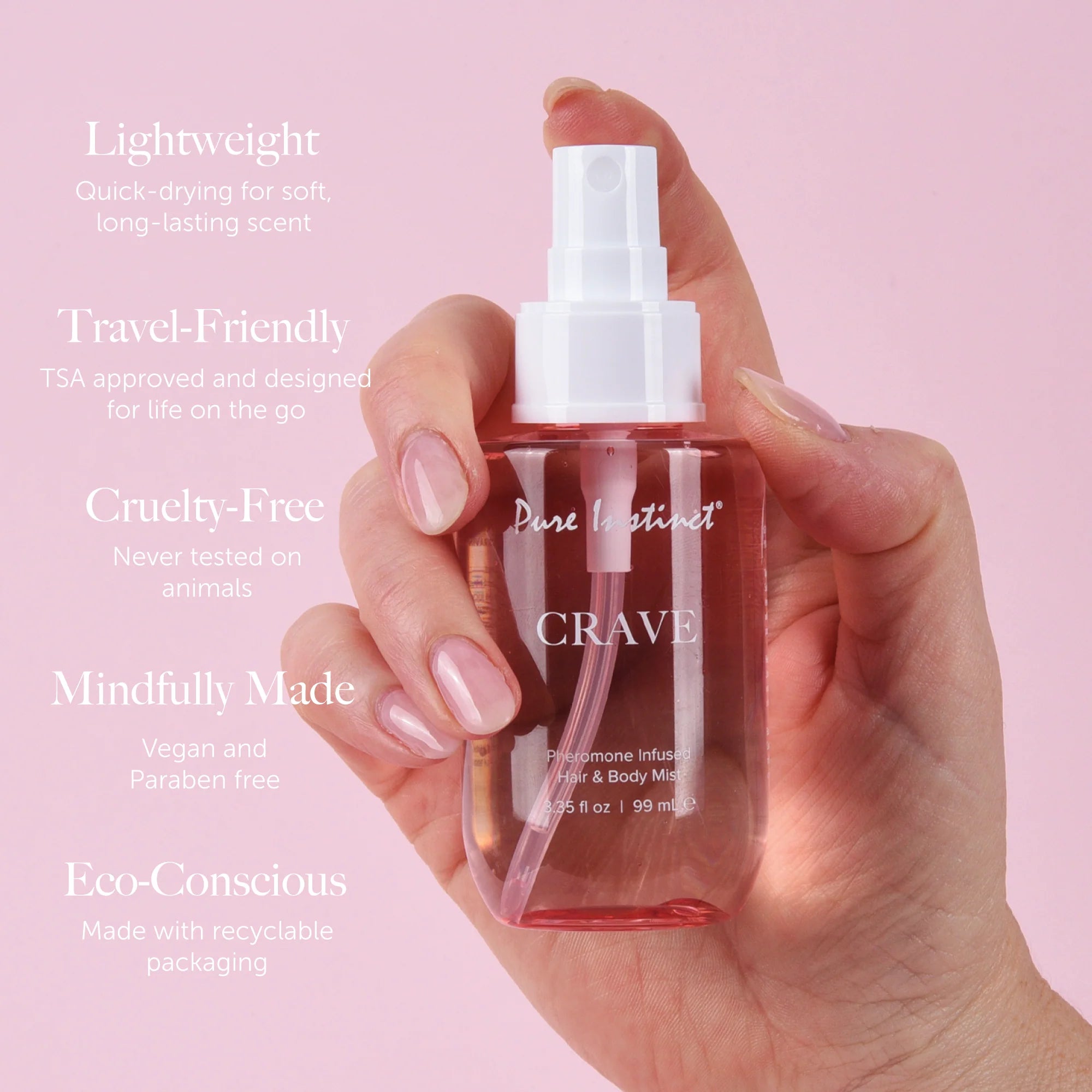 Pure Instinct - Crave | Pheromone Hair & Body Mist