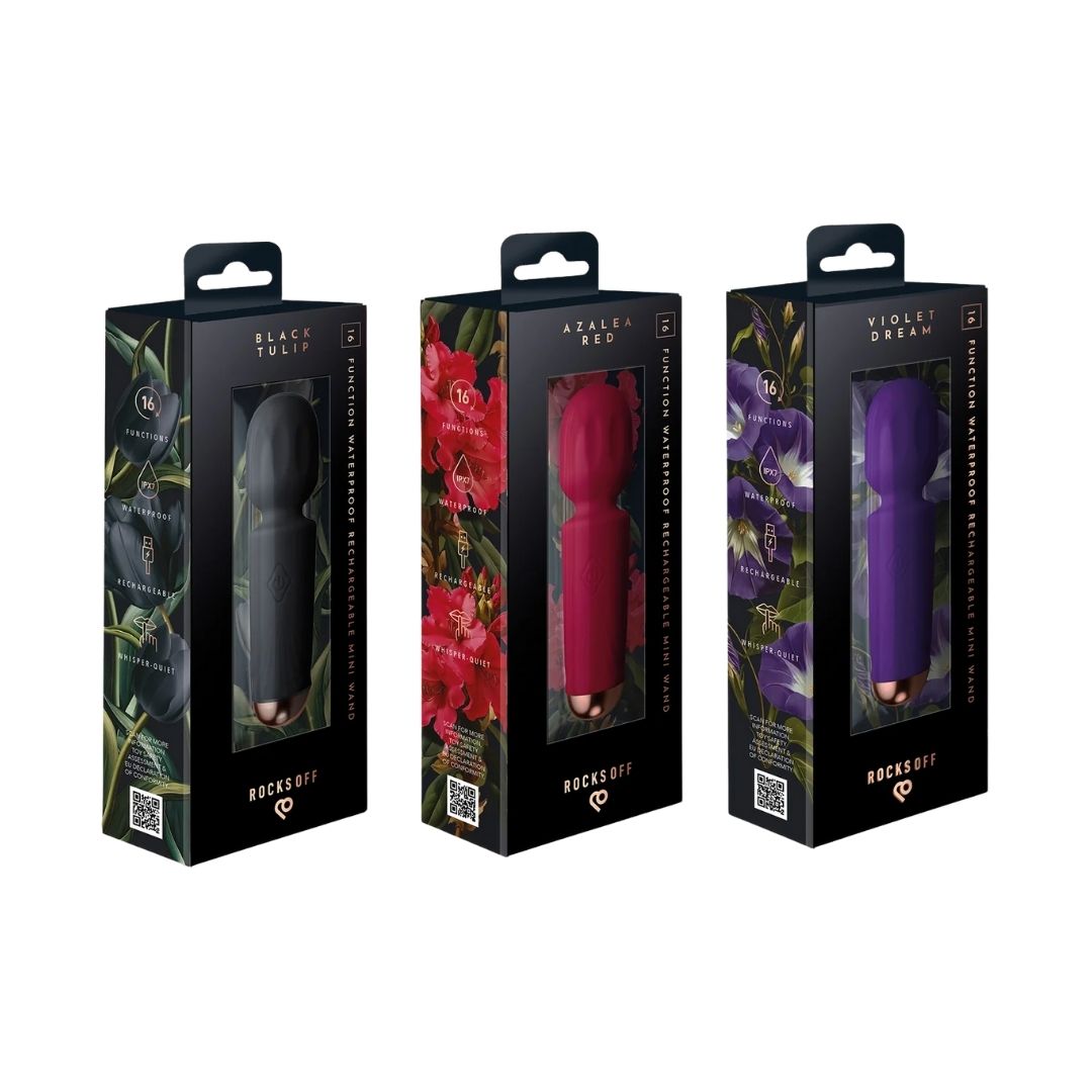 Rocks Off - Rechargeable Mini Wand | Assorted Colours
