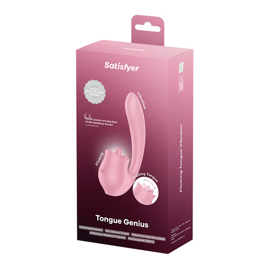 Satisfyer - Tongue Genuis | Clitoris & G-Spot Vibrator