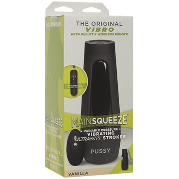 Doc Johnson – Main Squeeze The Original Vibro With Bullet And Wireless Remote | ULTRASKYN Stroker