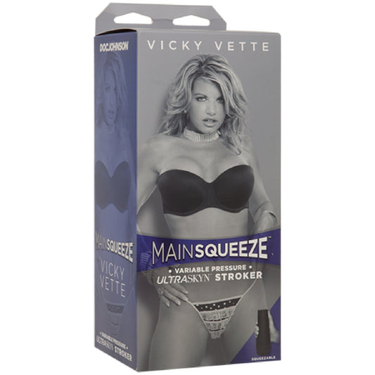 Doc Johnson – Main Squeeze Vicky Vette | Variable Pressure ULTRASKYN Stroker