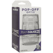 Doc Johnson – Main Squeeze Pop-Off Optix Crystal | Variable Pressure ULTRASKYN Compact Stroker