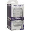 Doc Johnson – Main Squeeze Pop-Off Optix Crystal | Variable Pressure ULTRASKYN Compact Stroker
