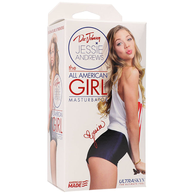 Doc Johnson – Jessie Andrews The All American Girl Masturbator | ULTRASKYN Pocket Pussy