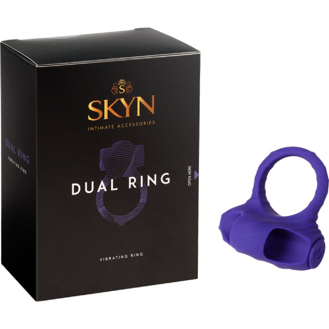 Lifestyles SKYN - Dual Ring | Vibrating Cock Ring