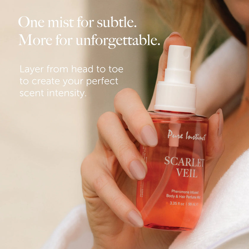 Pure Instinct - Scarlet Veil | Pheromone Hair & Body Mist