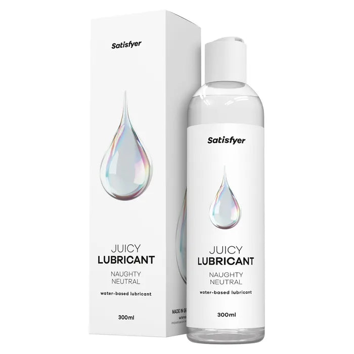 Satisfyer - Juicy Naughty Neutral | Unscented Water-Based Lubricant 300mL