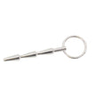 Love In Leather - Solid Ridged Penis Plug w/ Ring | Urethral Sounding