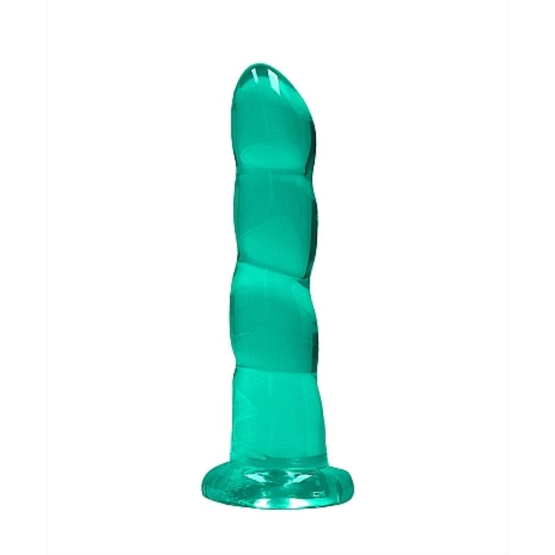 Real Rock - Non Realistic Dildo w/ Suction Cup 7" | Assorted Colours