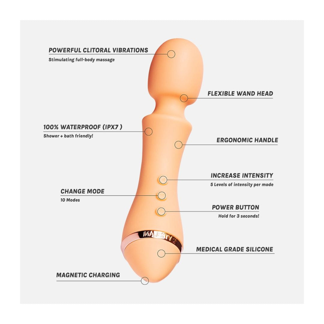 Vush - Majesty 2 Wand Vibrator | Featured in Cardi B Music Video