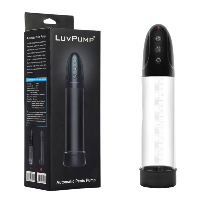 LuvPump - Automatic Penis Pump | Rechargeable