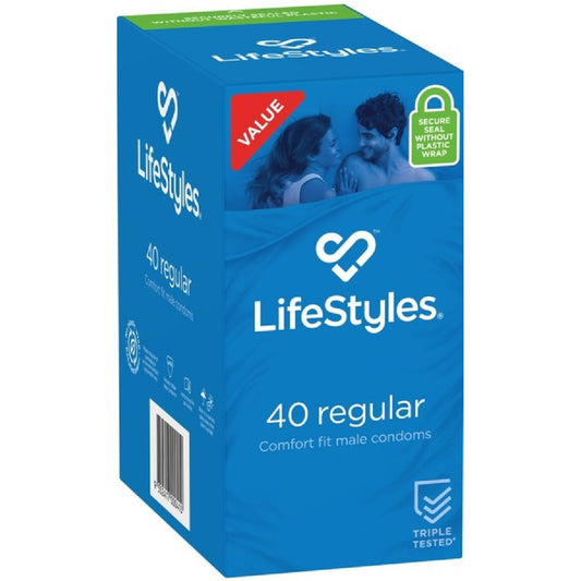 LifeStyles – 40 Pack Regular | Condoms