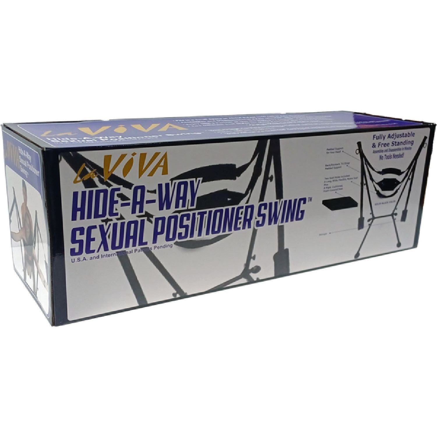 LaViva – Hide-A-Way Sexual Positioner Swing | Free Standing Sex Swing