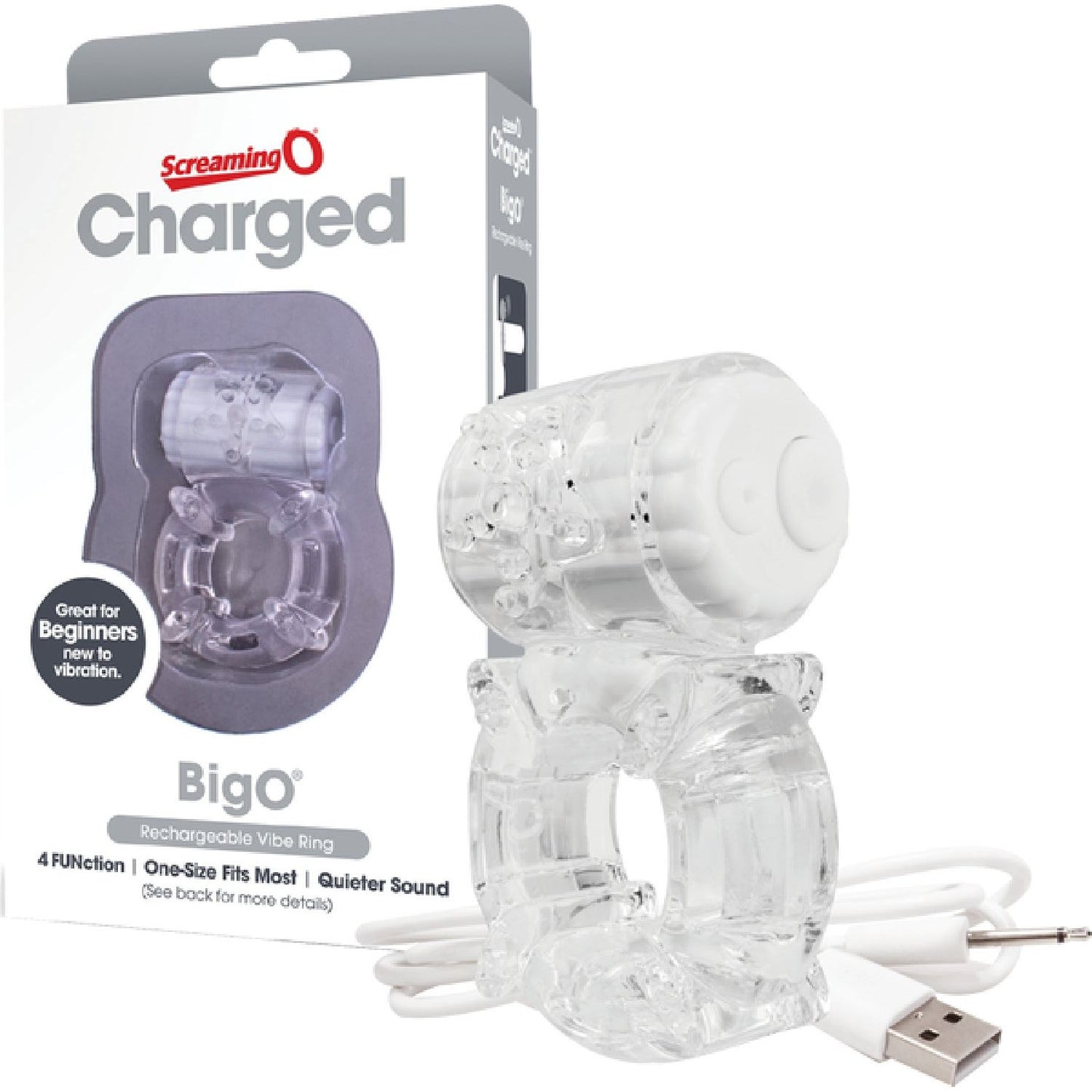 Screaming O – Charged BigO | Rechargeable Cock Ring
