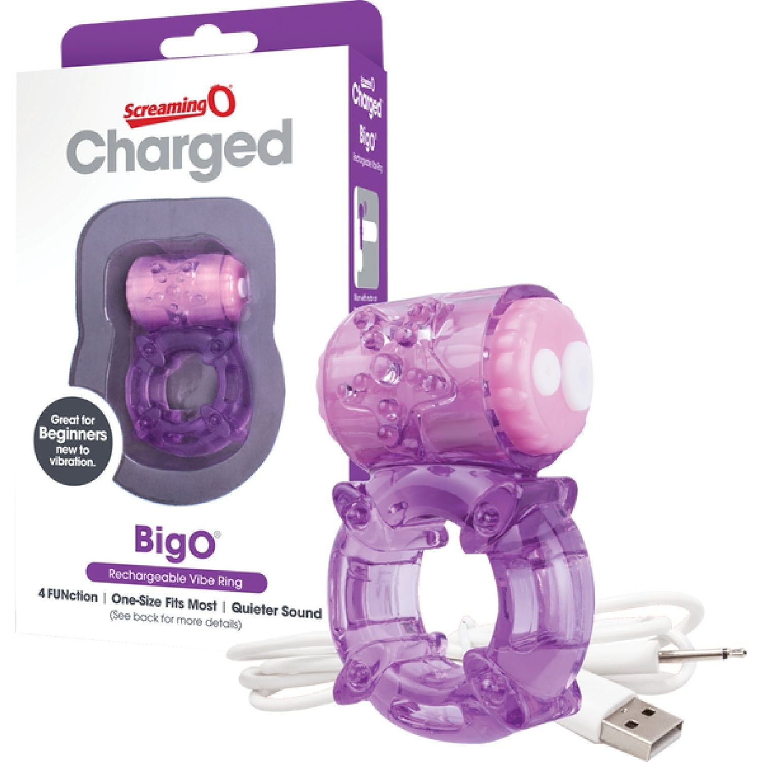 Screaming O – Charged BigO | Rechargeable Cock Ring