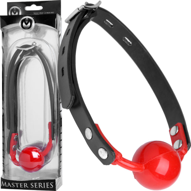 Master Series - The Hush Gag Silicone Comfort Ball Gag | Ball Gag