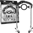 Master Series - Mutiny Silicone O-Ring Gag With Nipple Clamps | Gag & Nipple Clamp Set