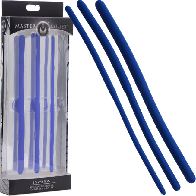Master Series - Invasion Silicone Urethral Sound Trainer Set | Urethral Sound Set