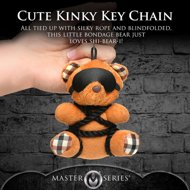 Master Series - Rope Teddy Bear Keychain | Novelty Keychain