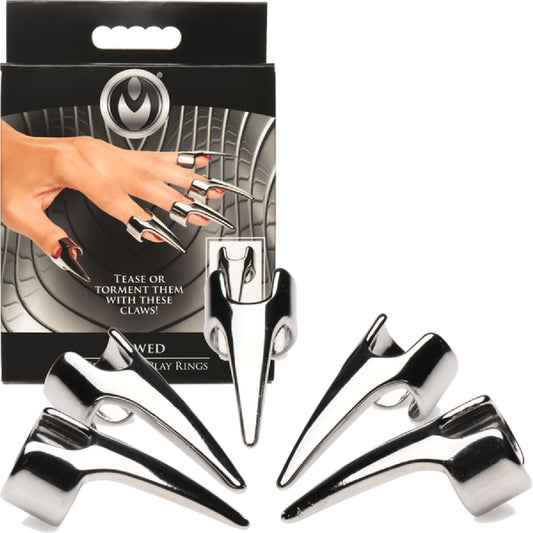 Master Series - Clawed 5pc Sensation Play Rings | Sensation Play Accessory