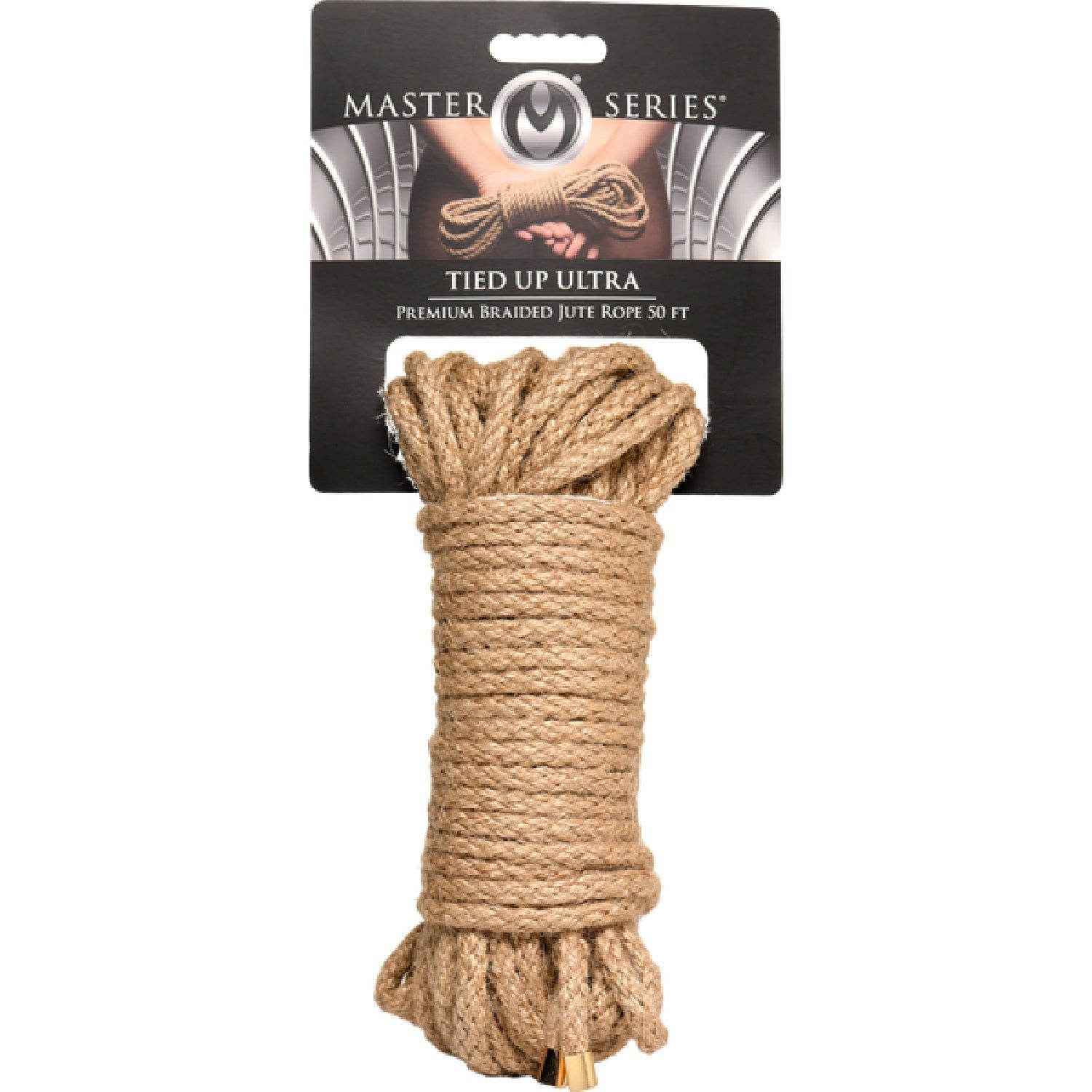 Master Series - Tied Up Ultra Premium Braided Jute Rope 50 Ft | Bondage Rope