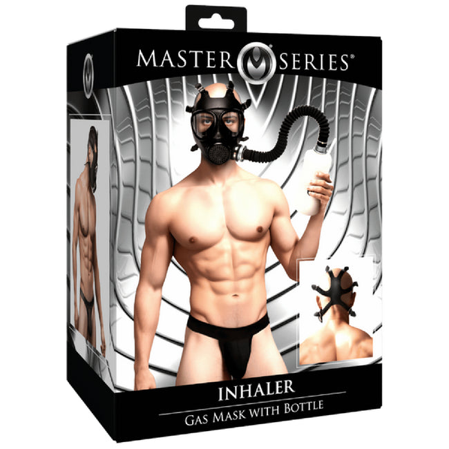 Master Series - Inhaler Gas Mask with Bottle | Breath Play & Sensory Mask