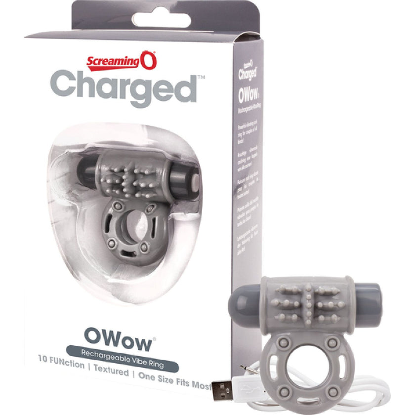 Screaming O – Charged OWow | Rechargeable Cock Ring