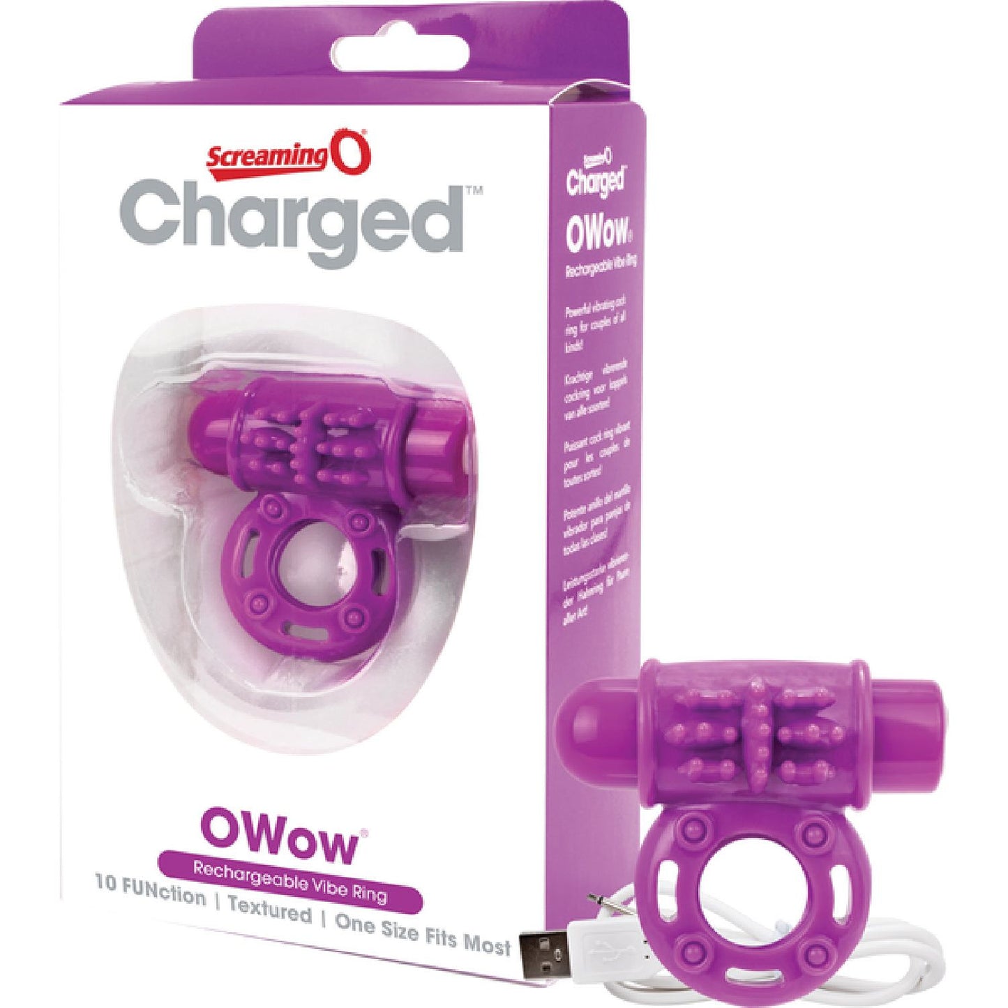 Screaming O – Charged OWow | Rechargeable Cock Ring