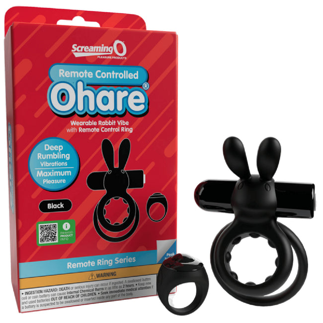Screaming O – Remote Control Ohare | Rechargeable Cock & Ball Ring
