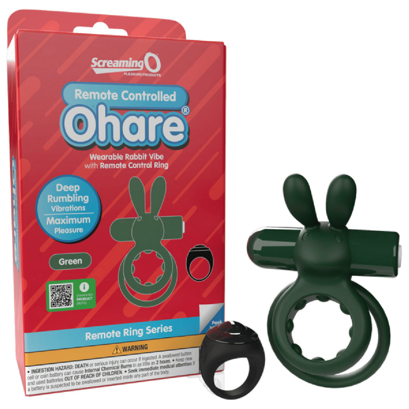 Screaming O – Remote Control Ohare | Rechargeable Cock & Ball Ring